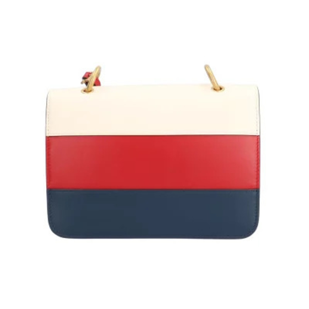 Gucci Queen Margaret Bee Shoulder Bag Leather White - Picture 3 of 8